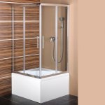 Polysan CARMEN sprchová čtvercová zástěna 800x800x1650mm, čiré sklo – Zboží Dáma