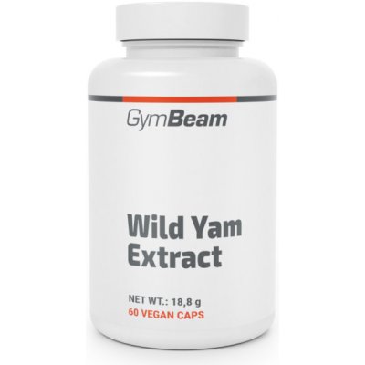GymBeam Smldinec chlupatý (Wild yam) extrakt 60 kapslí – Hledejceny.cz