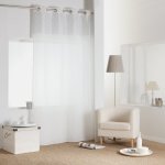 Douceur d`Interieur Interiérový závěs s očky MINNIE, 140 x 240 cm, s dekorem – Hledejceny.cz