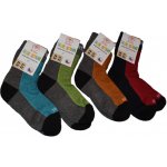 Surtex ponožky jaro podzim 80% merino dětské zelená – Zboží Mobilmania