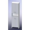 Koupelnový nábytek Multi Praxis 50x180x25,5 cm bílá INCA50