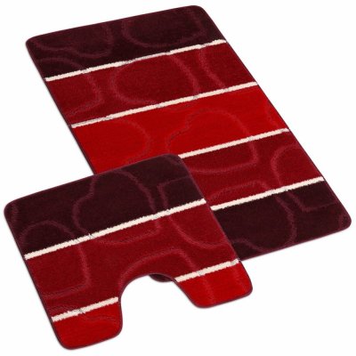 Bellatex Avangard Srdce červená 60 x 100 cm / 60 x 50 cm – Zboží Mobilmania