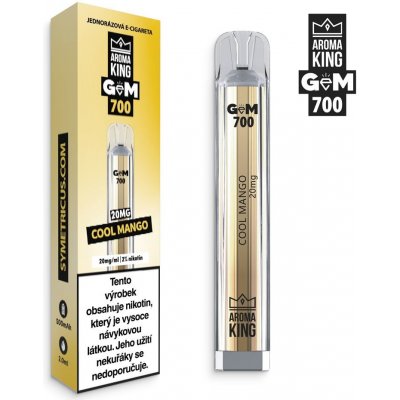 Aroma King Gem Bar Cool Mango 20 mg 700 potáhnutí – Zboží Dáma