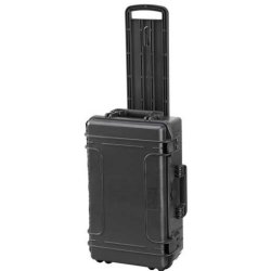 Magg MAX520STR MAX Plastový kufr, 585x361xH 238mm, IP 67, černý, kolečka,  madlo kufr a organizér na nářadí - Nejlepší Ceny.cz