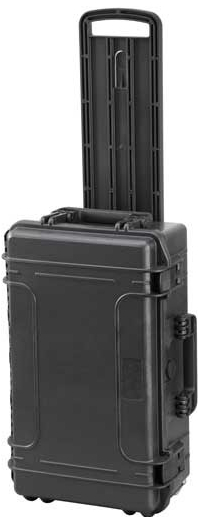 Magg MAX520STR MAX Plastový kufr, 585x361xH 238mm, IP 67, černý, kolečka, madlo