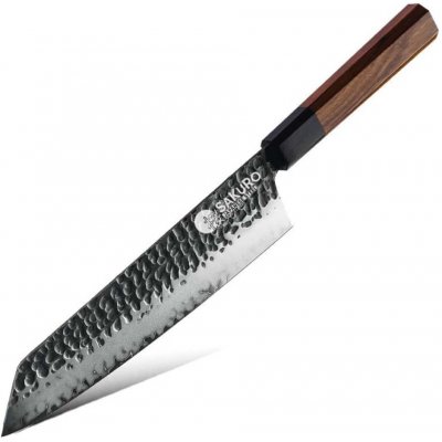SaKuRo Kuchyňský nůž kiritsuke z Japonské oceli Eben 22,9 cm – Zboží Mobilmania
