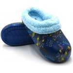 Dětské zateplené clogsy Gezer ROBOT modrá – Zboží Mobilmania