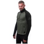 SENSOR COOLMAX THERMO mikina zip olive green/černá – Zboží Dáma