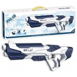 BATTLE Vesmírná elektrická vodní pistole Medium, velký zásobník, modrá – Zboží Dáma