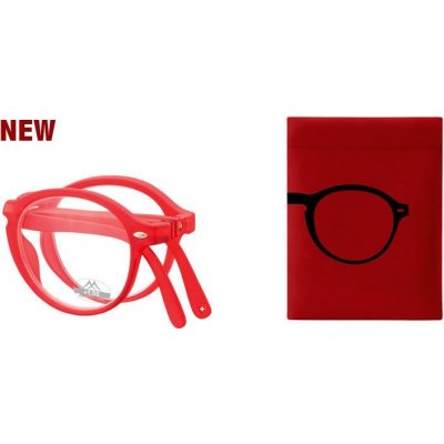 Montana Eyewear SKLÁDACÍ dioptrické brýle BOX66C RED – Zbozi.Blesk.cz