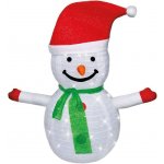 Solight LED sněhulák venkovní 40LED teplá bílá IP44 výška 70cm 3x AA časovač – Sleviste.cz