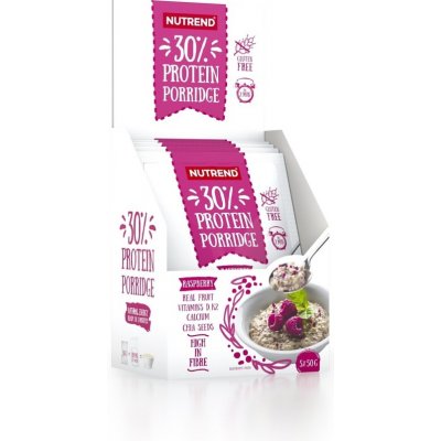Nutrend NUTREND Protein Porridge - malina - 5 x 50g