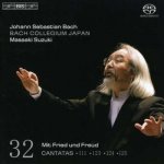 SA Johann Sebastian Bach: Cantatas 32: ►111 ►123 ►124 ►125 (Mit Fried Und Freud) CD – Hledejceny.cz
