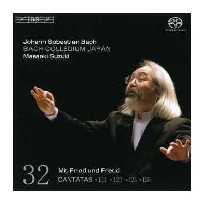 SA Johann Sebastian Bach: Cantatas 32: ►111 ►123 ►124 ►125 (Mit Fried Und Freud) CD – Hledejceny.cz