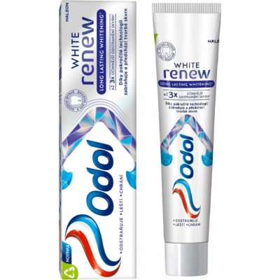 Odol White Renew Long Lasting Whitening s fluoridem 75 ml – Hledejceny.cz