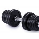 Trinfit Set jednoručních nakládacích činek 30 mm 2 x 20 kg – Zboží Dáma