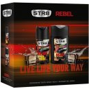 STR8 Rebel deospray 150 ml + sprchový gel 250 ml dárková sada