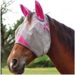CASHEL Crusader Maska Fly Mask with Ears Pink – Zboží Dáma