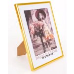 Rámeček plastový 21x30cm Fandy Simple 2 zlatý, skleněná výplň – Hledejceny.cz
