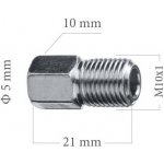 WP Koncovka brzdové trubky 5mm M10x1 10x21mm | Zboží Auto
