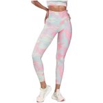 Reebok Workout Ready Printed Leggings růžové zelené – Hledejceny.cz