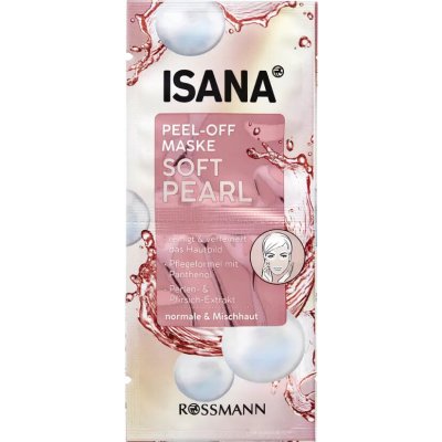 Isana Pleťová maska slupovací Pink Pearl 16 ml – Sleviste.cz