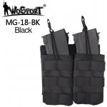 Wosport Dual Molle na dva zásobníky G36 otevřená černá – Zboží Dáma