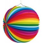 Lampión duhový koule 25cm krčený papír na svíčku DS73977178 – Sleviste.cz