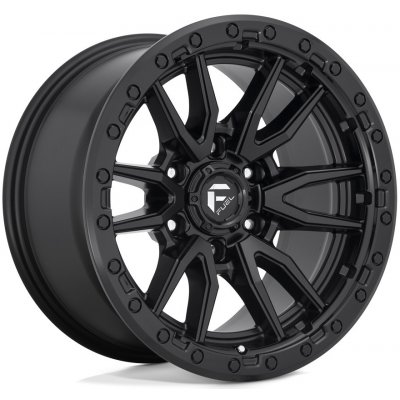 Fuel D679 REBEL 9x17 6x139,7 ET12 matt black – Sleviste.cz