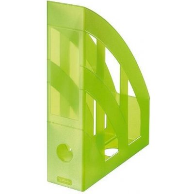 Herlitz Stojan na spisy transparentní zelený – Sleviste.cz
