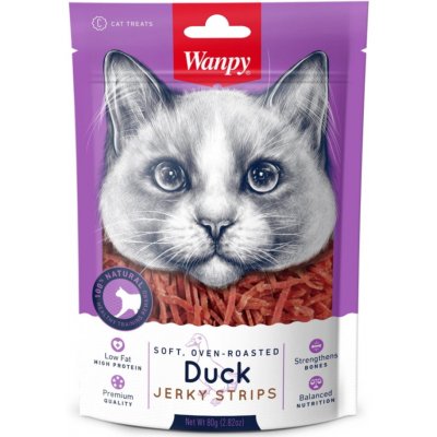 Wanpy Soft duck jerky strips 80 g – Hledejceny.cz