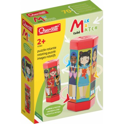 Quercetti Tubò Mix & Match Děti & Profese 2583 – Zboží Mobilmania