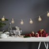 Star Trading Vánoční ozdobný řetěz Ornament 10 LED průhledný