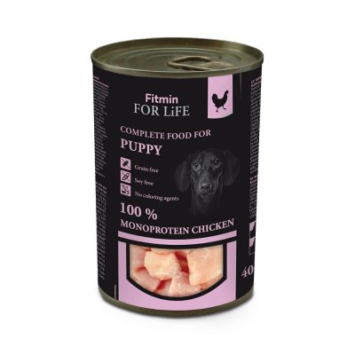 Fitmin For Life Dog Puppy Chicken 6 x 400 g – Zbozi.Blesk.cz