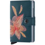 Secrid Miniwallet Stich modrá magnólie MSt-Magnolia Petrolio – Sleviste.cz