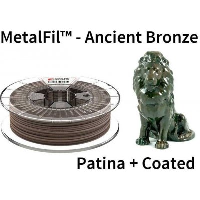 FormFutura 1,75 mm, MetalFil Bronz, tiskové struny , 0,75kg – Hledejceny.cz