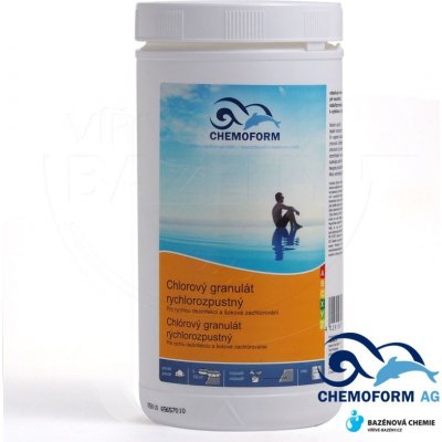 CHEMOFORM Chlorový granulát rychlorozpustný 1 kg