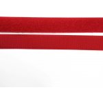Pro Háčkování Suchý zip, 20 mm, komplet tmavě červená – Hledejceny.cz