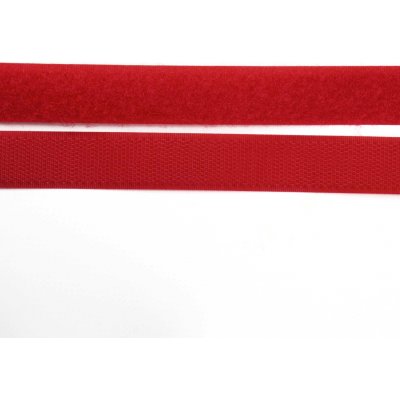 Pro Háčkování Suchý zip, 20 mm, komplet tmavě červená – Hledejceny.cz