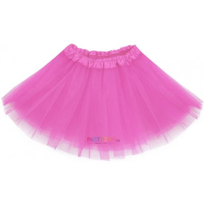 Tutu sukně růžová fuchsia 30 cm tylové tutu sukně: růžová – Zboží Mobilmania