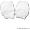 Kojenecká rukavice NEW BABY Bavlněné rukavičky pro novorozence Bílé
