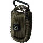 Mil-Tec Sada pro přežití Survival paracord zelená – Zboží Dáma