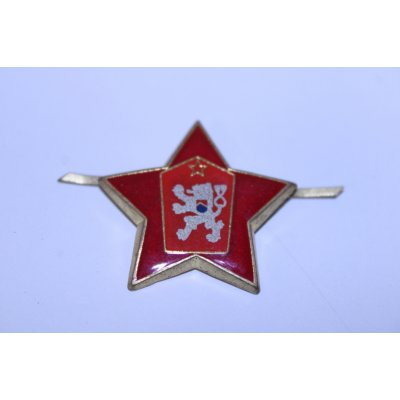ČSSR Odznak Lidové Milice čepicový – Zboží Mobilmania