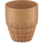 Guzzini Sklenička Tiffany ozdobná terracotta 350 ml – Sleviste.cz