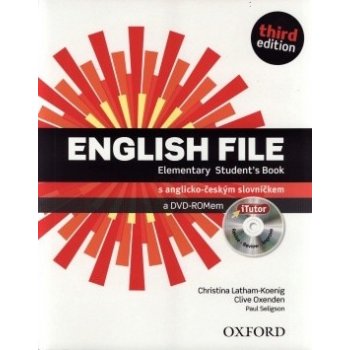 English File Elementary 3rd Edition Student´s Book with iTutor CD-ROM Czech Edition