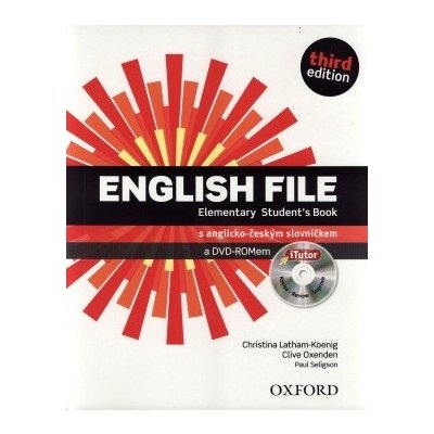 English File Elementary 3rd Edition Student´s Book with iTutor CD-ROM Czech Edition