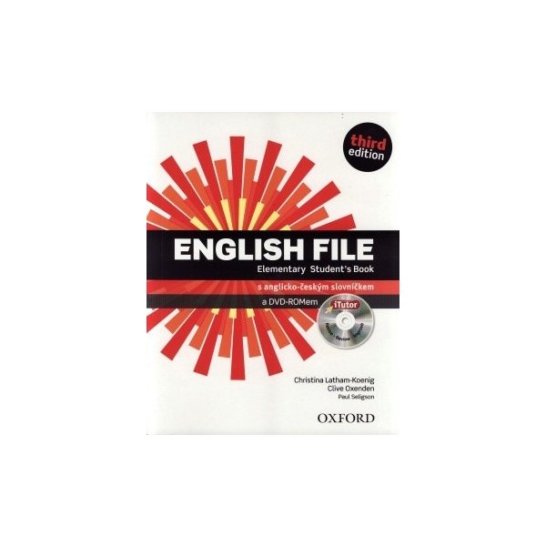  English File Elementary 3rd Edition Student´s Book with iTutor CD-ROM Czech Edition