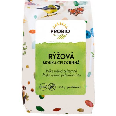 ProBio Bio rýžová mouka celozrnná 450 g