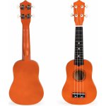 ECOTOYS Dřevěné ukulele kytara pro děti 4 struny nylon – Zboží Mobilmania