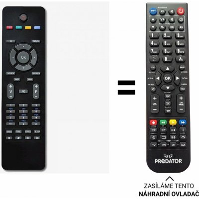 Dálkový ovladač Predátor Luxtronic LTV1925LED – Zboží Živě